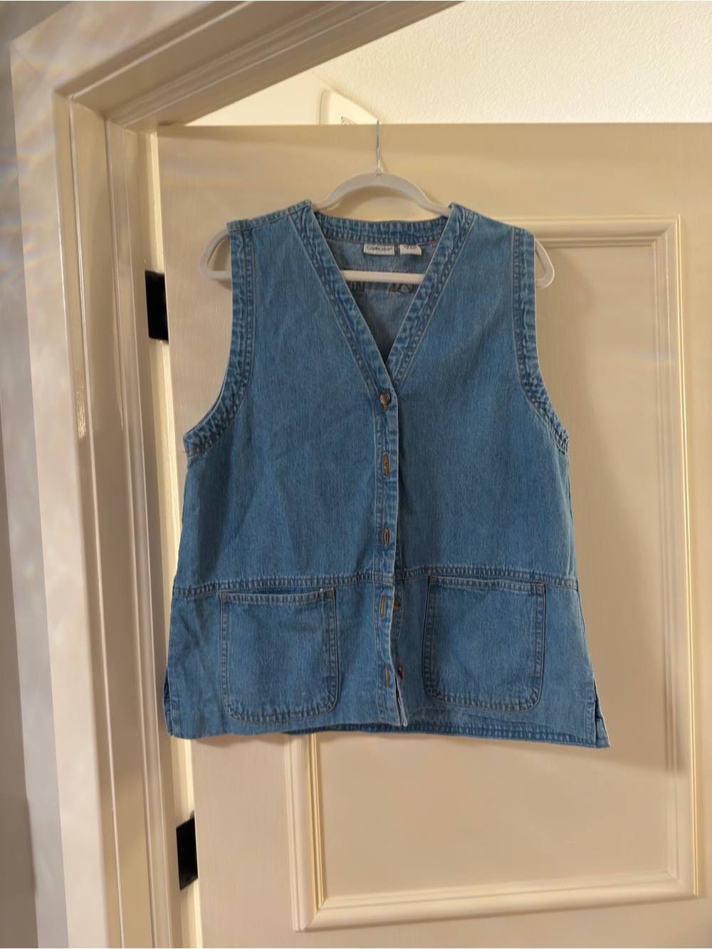 Cabin Creek Blue Denim Utility Vest